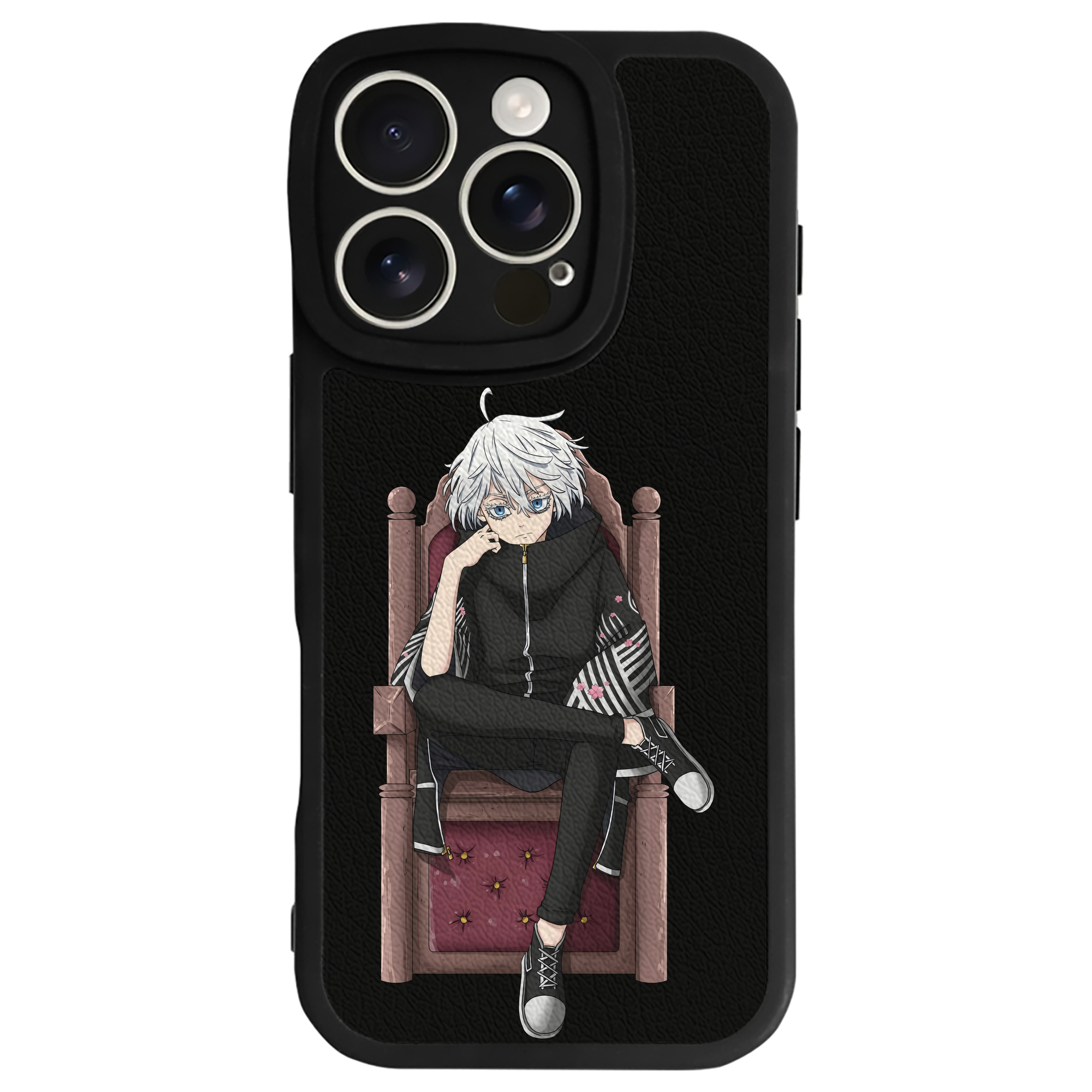 （画像用） 東京リベンジャーズ Tokyo Revengers 【iPhone 16シリーズ対応】シリコンスマホケース（レザー調） 材質：シリコン
